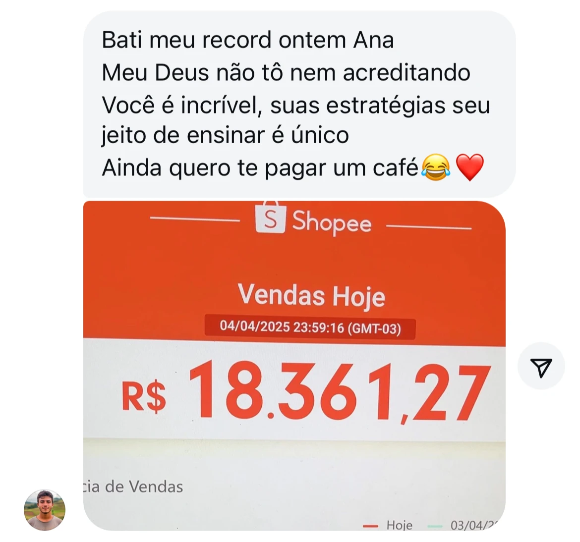 DEPOIMENTO UPSELL 1