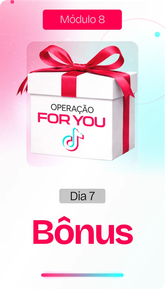Módulo 8 - Dia 7 - Bônus